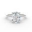 The Mira Hidden Halo | Cushion Cut