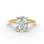 The Mira Hidden Halo | Cushion Cut