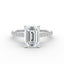 The Mira Pave | Emerald Cut