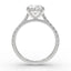 The Mira Pave | Oval Cut