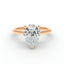 The Mira Solitaire | Pear Cut