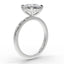 The Nova Hidden Halo | Cushion Cut