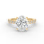 The Nova Pave | Oval Cut